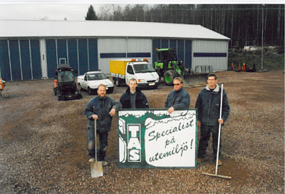 Tranås Anläggningsservice startades 1998 av Jan Aronsson och Per Strömberg